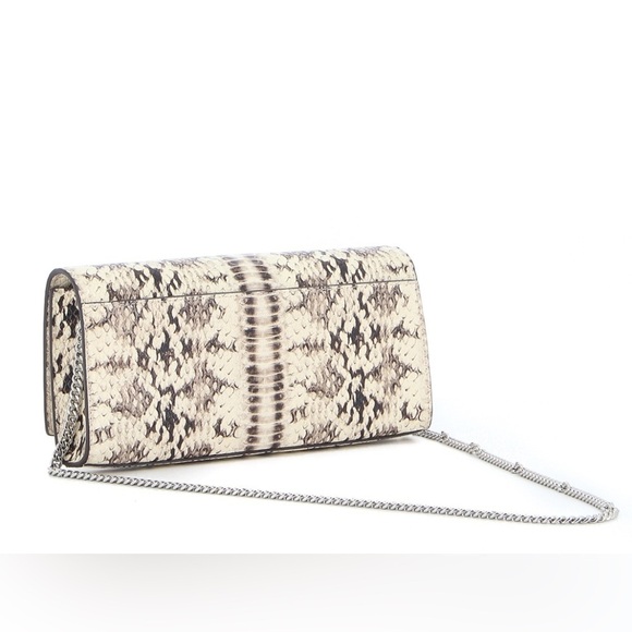 Michael Kors Snakeskin Pattern Crossbody/Clutch Bag—BEAUTIFUL!! New W/O Tags!! - Picture 2 of 16